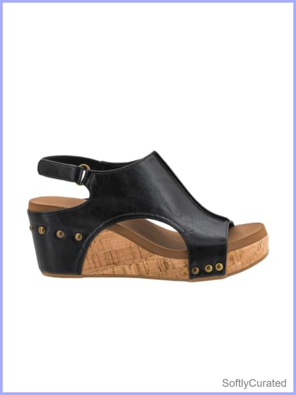 Women's Platform Wedge Sandals with Cushioned EVA Memory Foam Insoles, 2.5 Inch